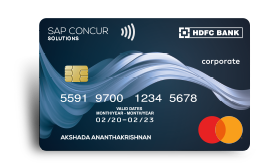 SAP Concur Solutions Prime Corporate Credit Card